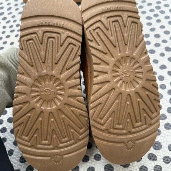 Ugg Tazz Platform Slippers Chestnut - Picture 4 of 4